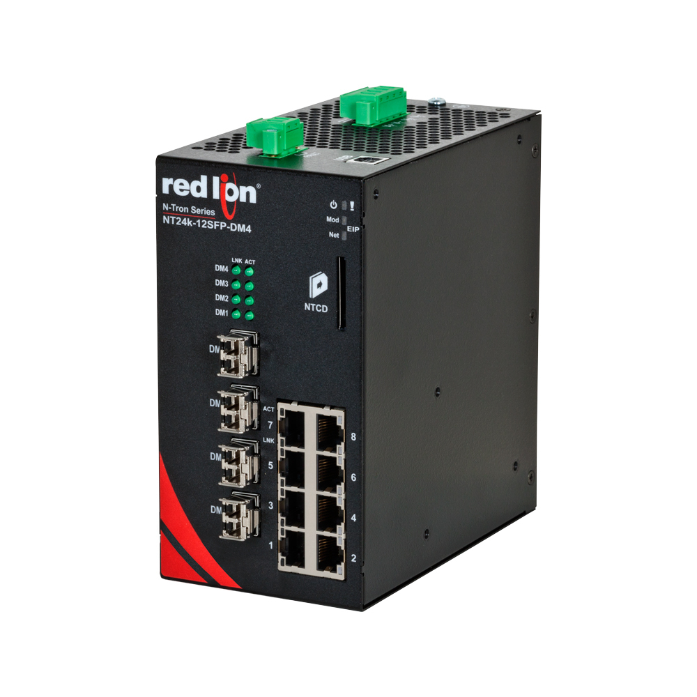 NT24k?-12SFP Managed Gigabit Ethernet Switch, DM4 SFPkm