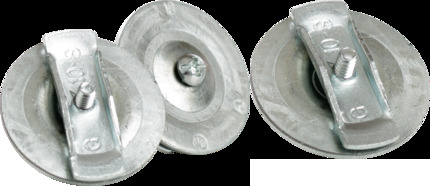 1/2" 3-Piece Knock Out Seal, Pre-Galvanized
