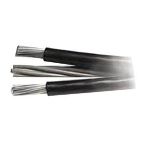 ACSR Triplex Service Drop Cable, 6 AWG, 3 Conductors, Voluta Trade Name, 2200 Foot Reel