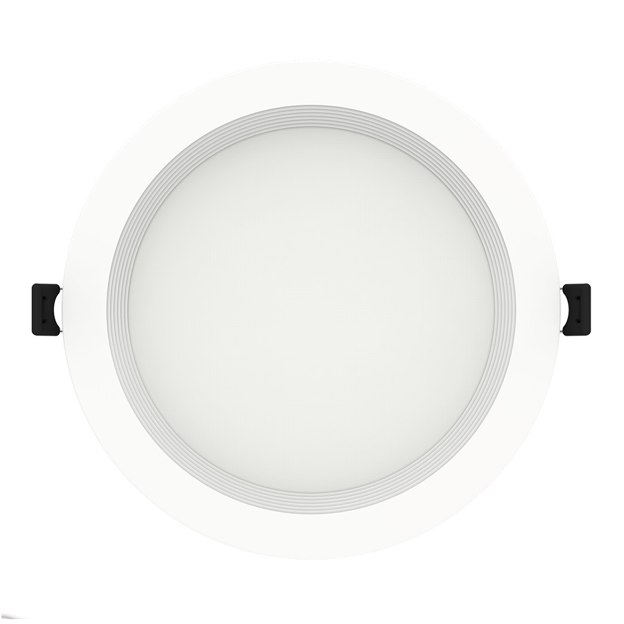 Wafer 6" round 13W 950 lm 90cr round baffle 5CCT fa