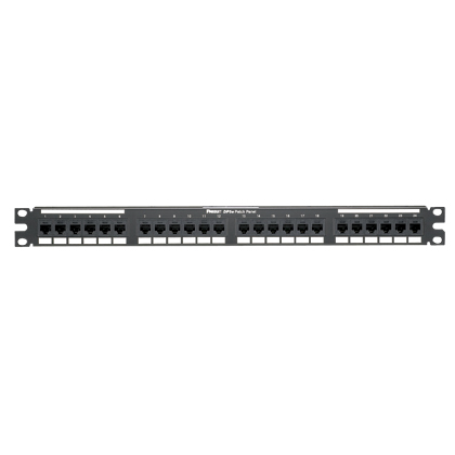 Punchdown Patch Panel, Cat 5e, Flat, 24 