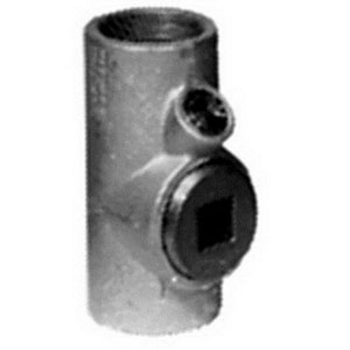 Vertical Drain Seal Fitting, 1/2 inch, FNPT x FNPT, Malleable Iron