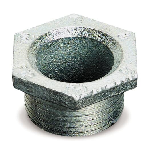 3/4 Inch Chase Nipple, Aluminum, Electro Zinc Plated for Use with Rigid/IMC Conduit