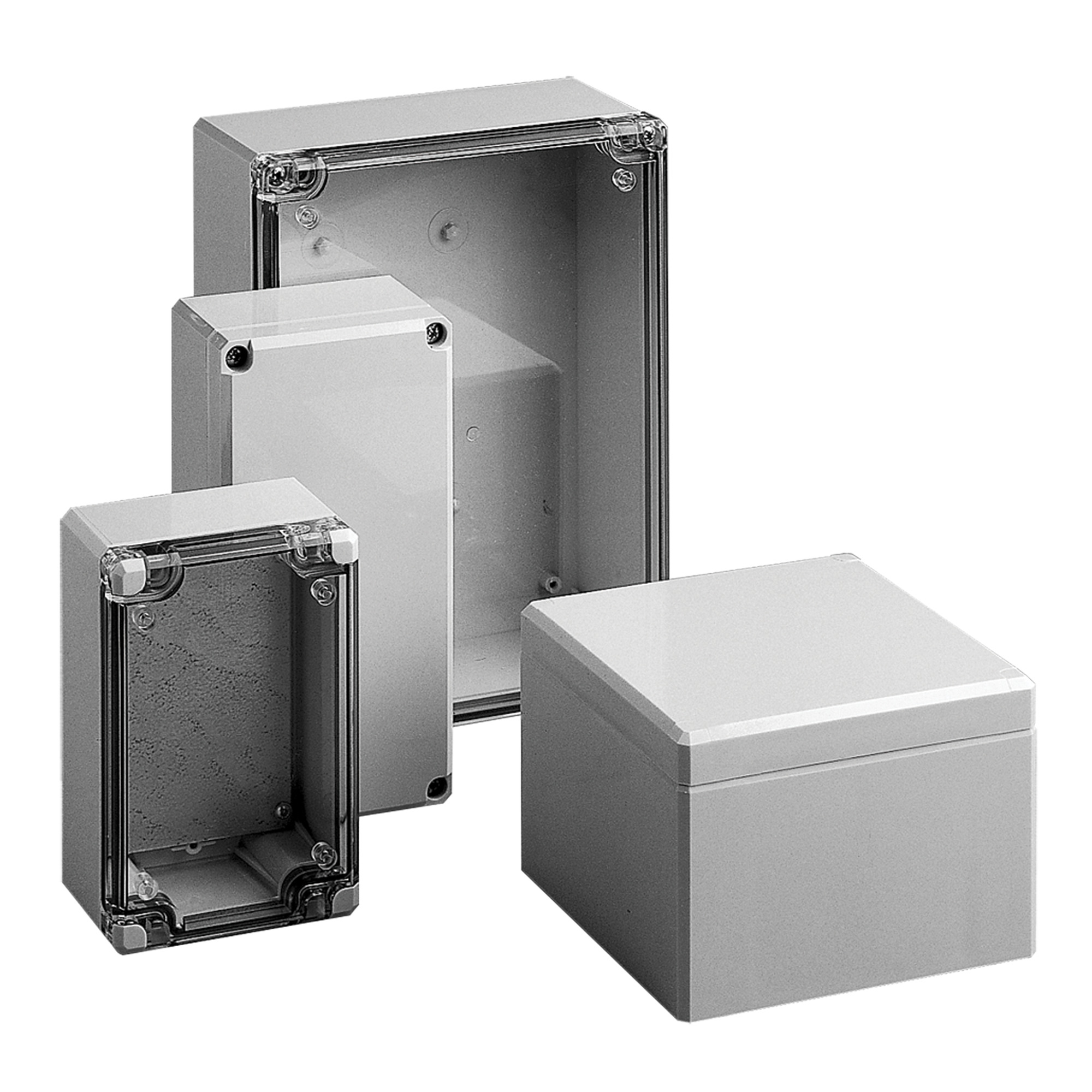 Terminal box, 80x82x56, Polycarbonate box