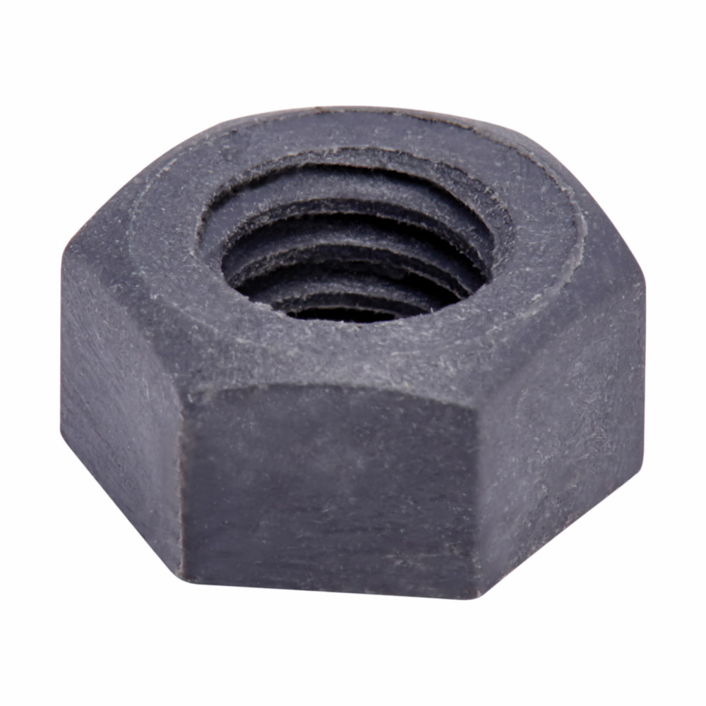 Eaton B-Line series hex nuts, 0.3280" H x 0.375" D, Steel, 3/8?-16 bolt size