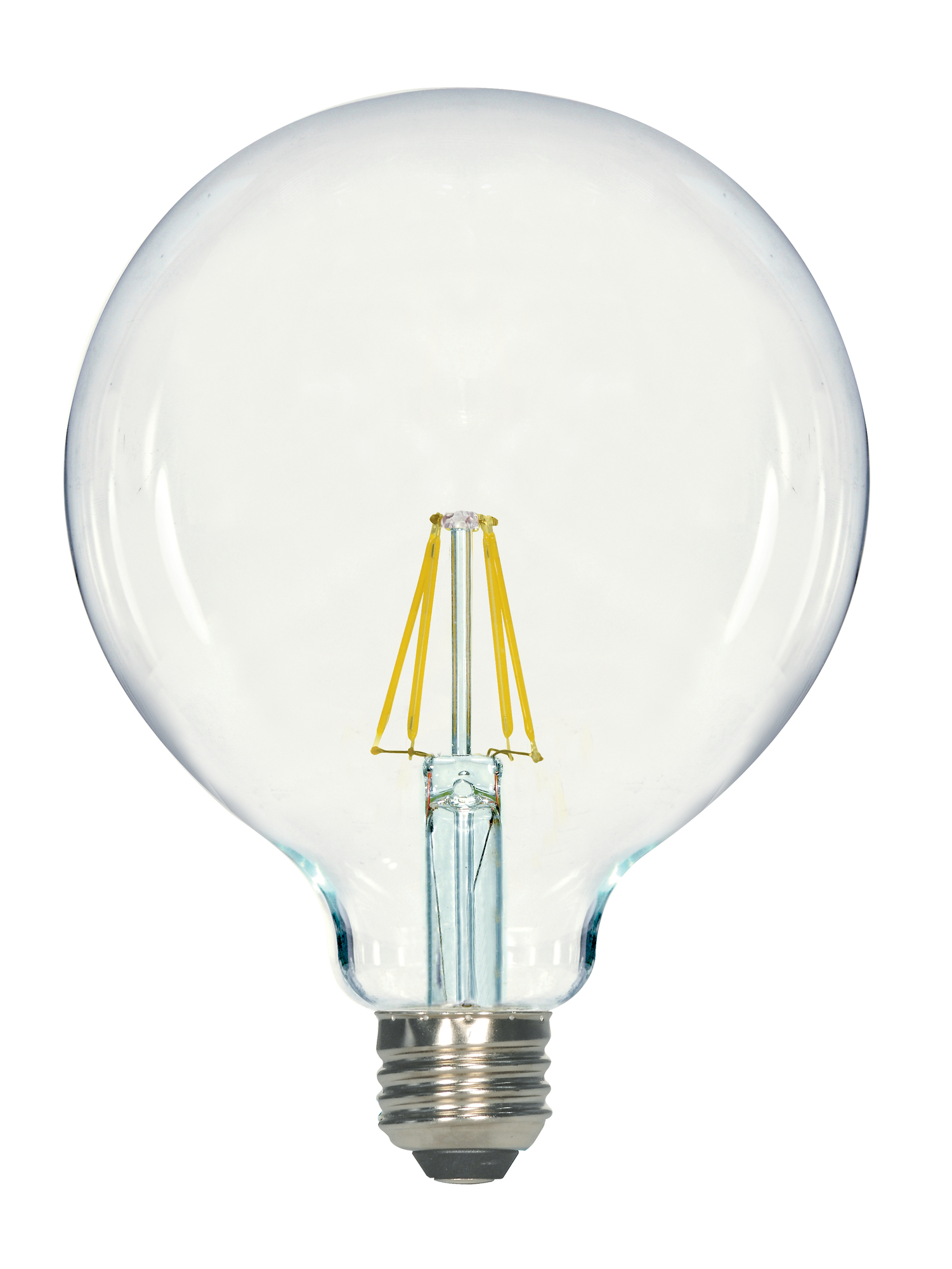 LED Filament, Designation: 4.5W Filament LED G40 Globe - 360' Beam Spread - Medium Base - 2700K - 120V