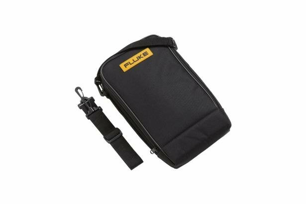 Soft Carrying Case, Included: (1) Detachable 10 IN Handle And (1) Detachable 42 IN Shoulder Strap, Length: 12-1/2 IN, Width: 7-1/2 IN, Depth: 3-1/2 IN, Construction: Vinyl Exterior, For Fluke 40 Series Power Meters And I1000S, I3000S Large Current Clamps
