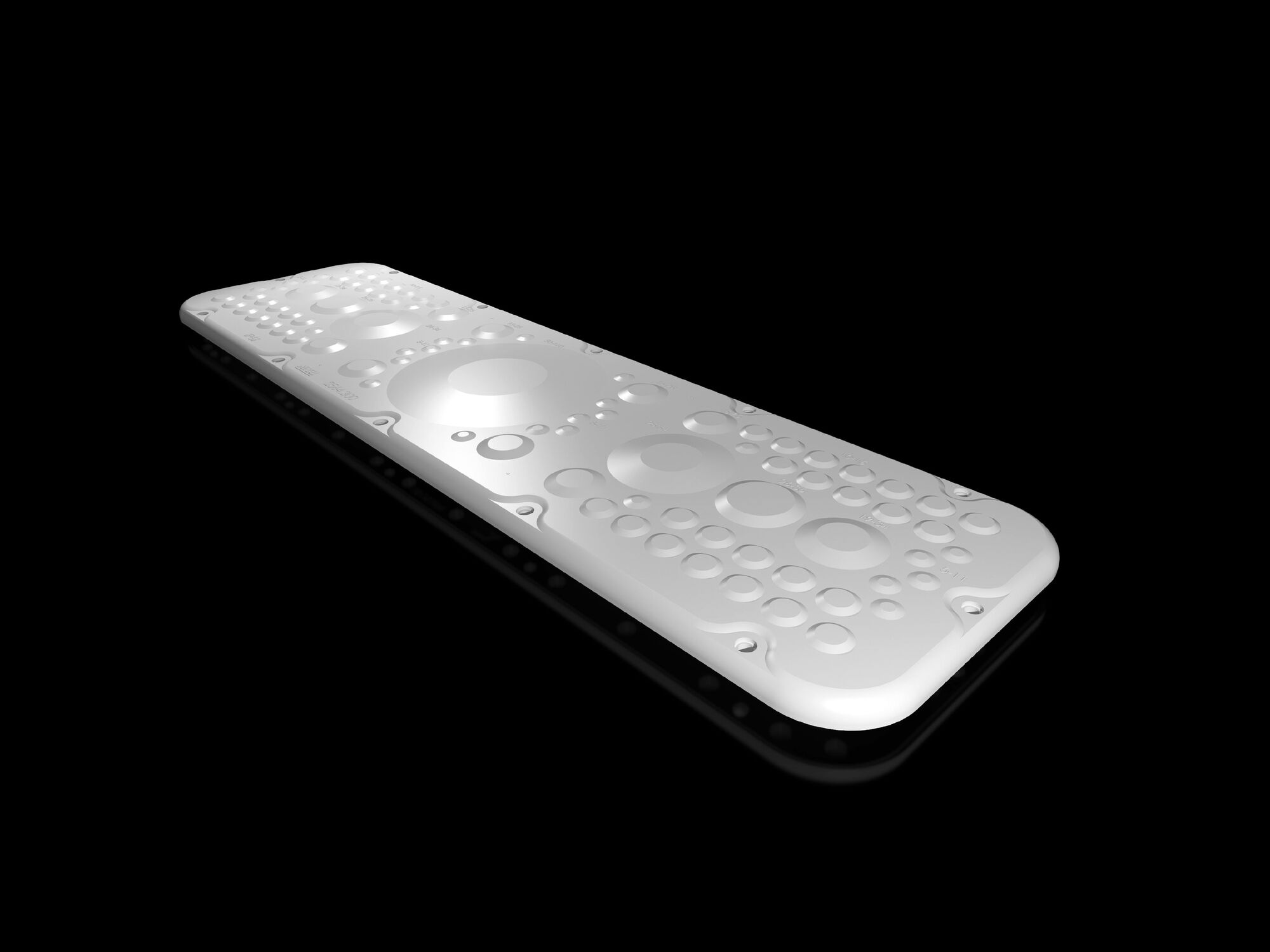 SZ Plastic gland plates, for AX, with membranes, WD: 534x149 mm, for gland plates size 4