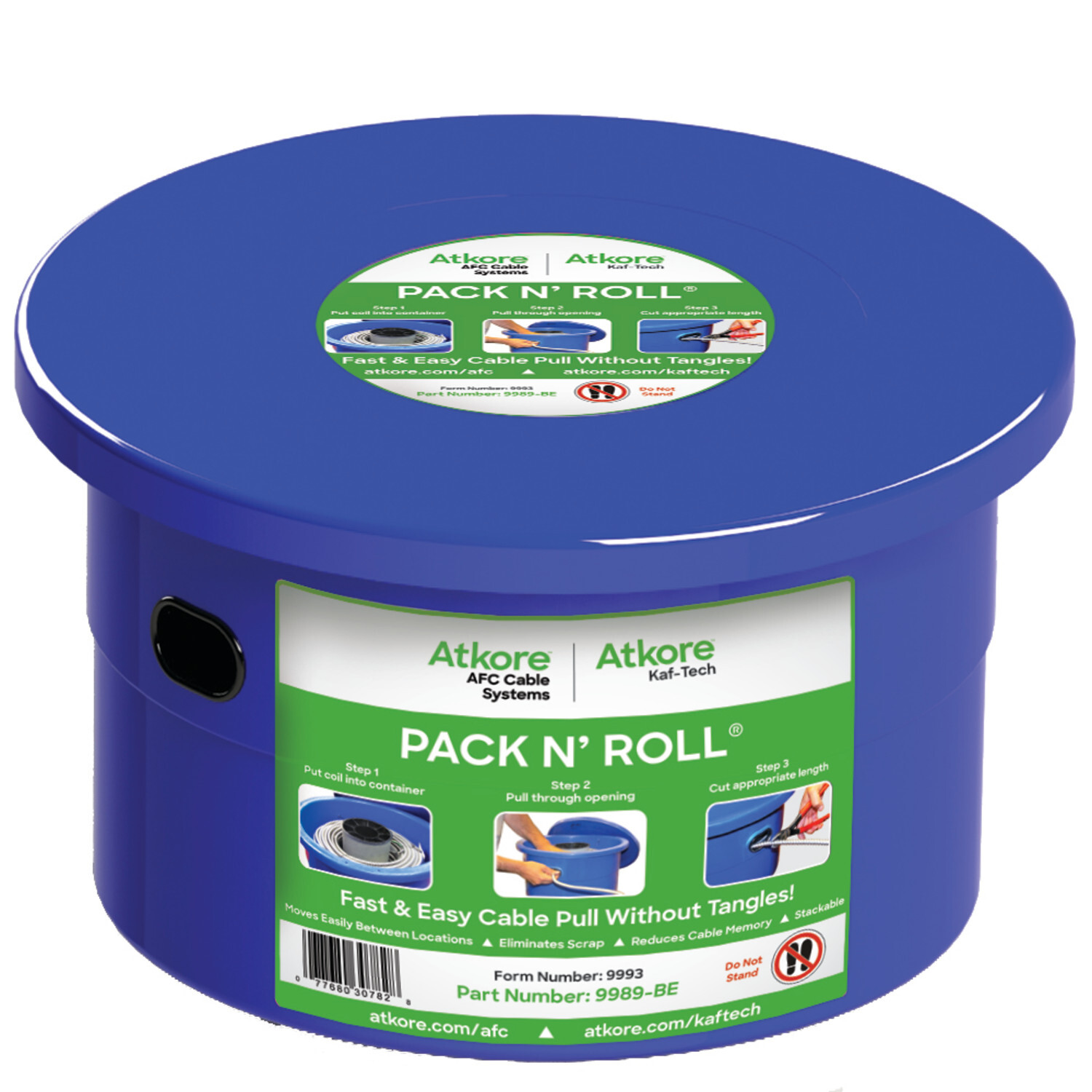 PACK N ROLL BLUE BUCKET