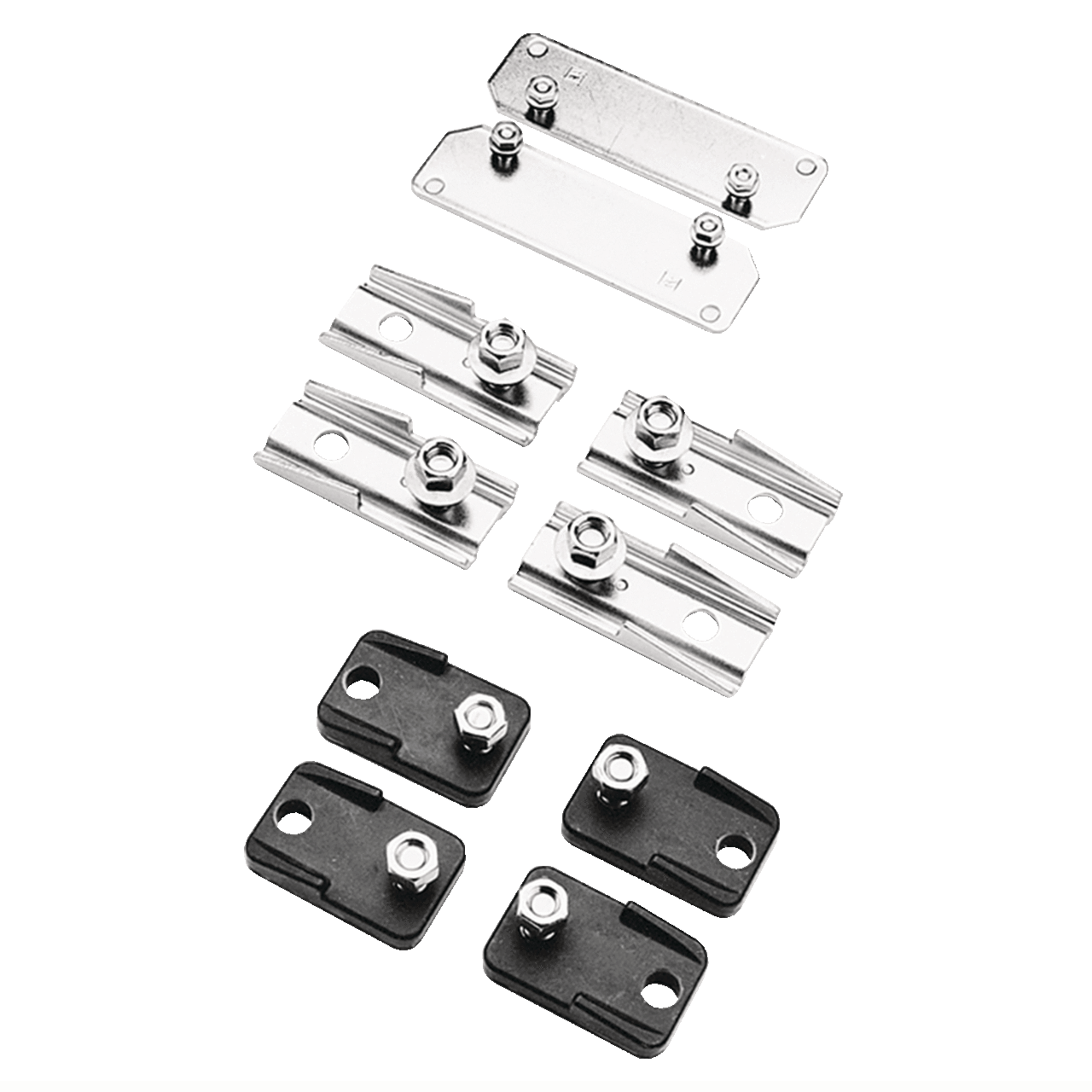 Mounting Bracket Kit, 3.06x1.34x.60, Polished, Stainless Steel 304