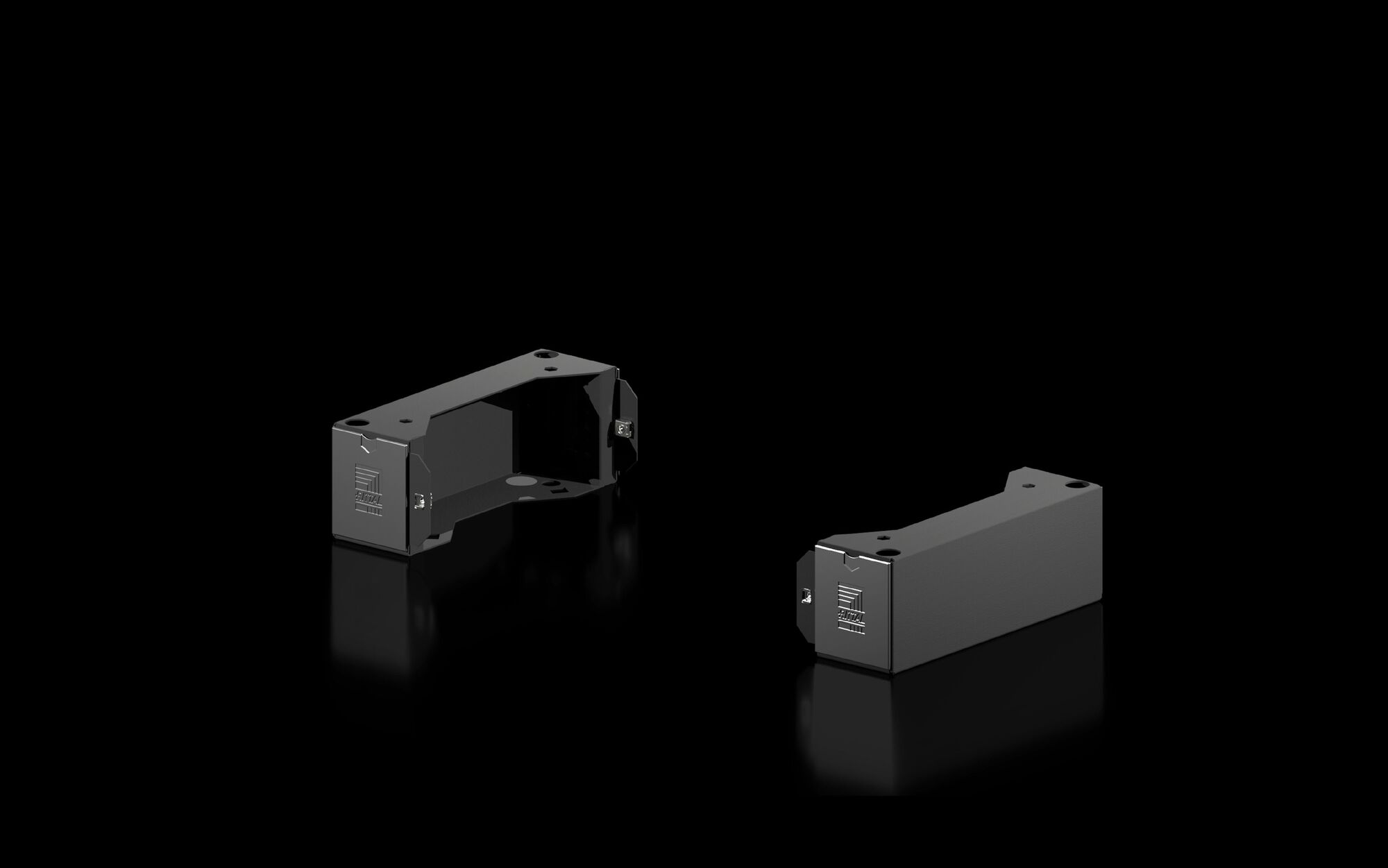 AX base/plinth component, sides, height: 100 mm, for depth: 300 mm