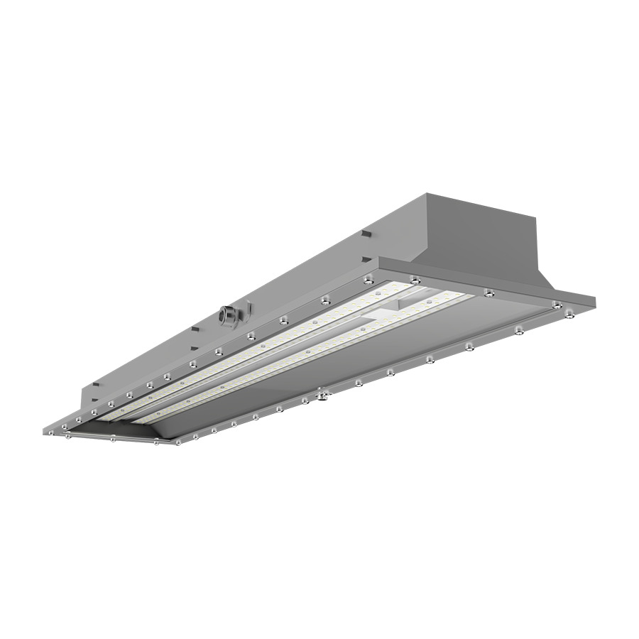 HAZARDOUS LOCATION 1X4 40W 5000K PENDANT CEILING MOUNT GRAY