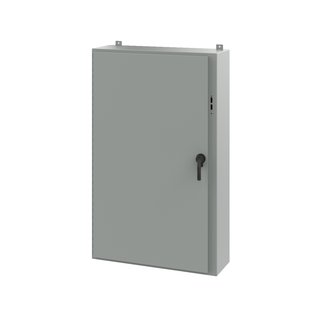 Disconnect Enclosure with Handle Type 12, 60.00x37.38x12.00, Gray, Steel