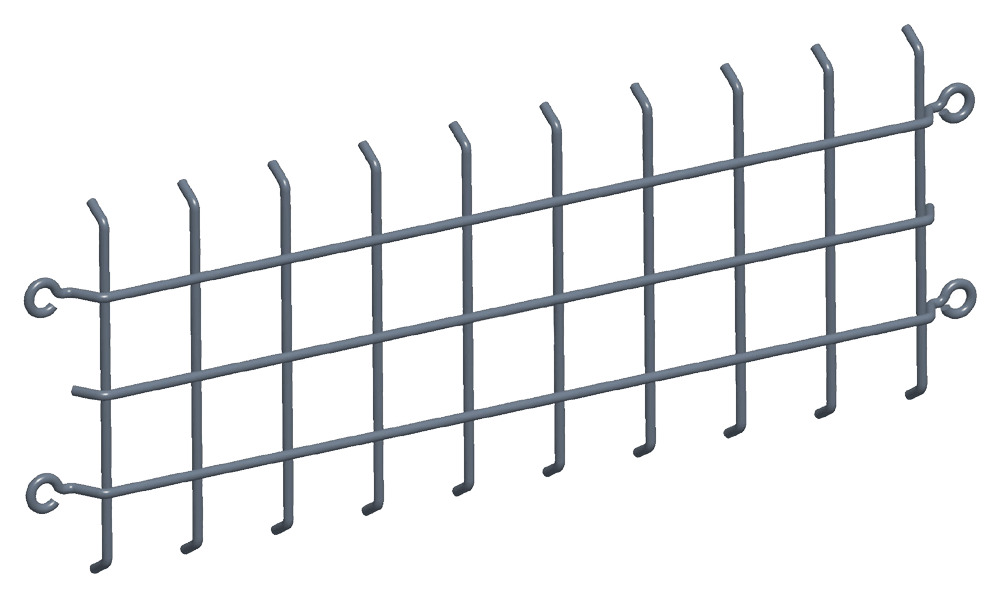 Wire Guard Ffled18 With Stainless Steel Screws