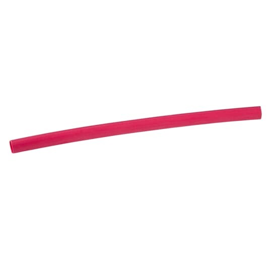 Heavy-Wall Heat-Shrinkable Tubing for Cable Range 6 - 2 AWG, Expanded Diameter 3/4 inch, Length 8 inch, rated for 600 Volt, 90 degrees continuous use, Material: Cross-linked polyolefin with thermoplastic adhesive liner, Red