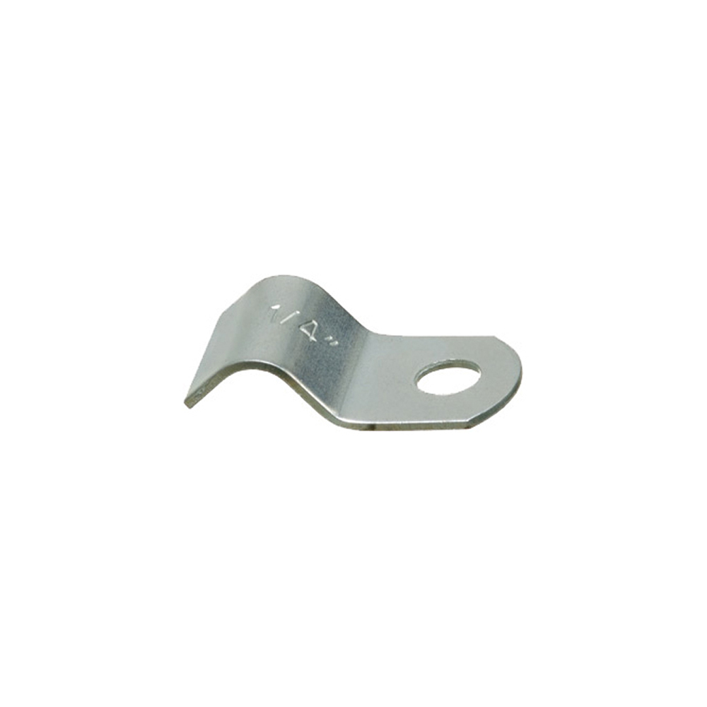 3/8" 1-Hole AC/MC strap, cable range .200 to .320.