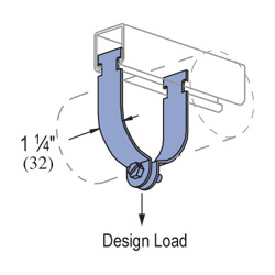 1" Electro-Galvanized Beam Clamp Assembled