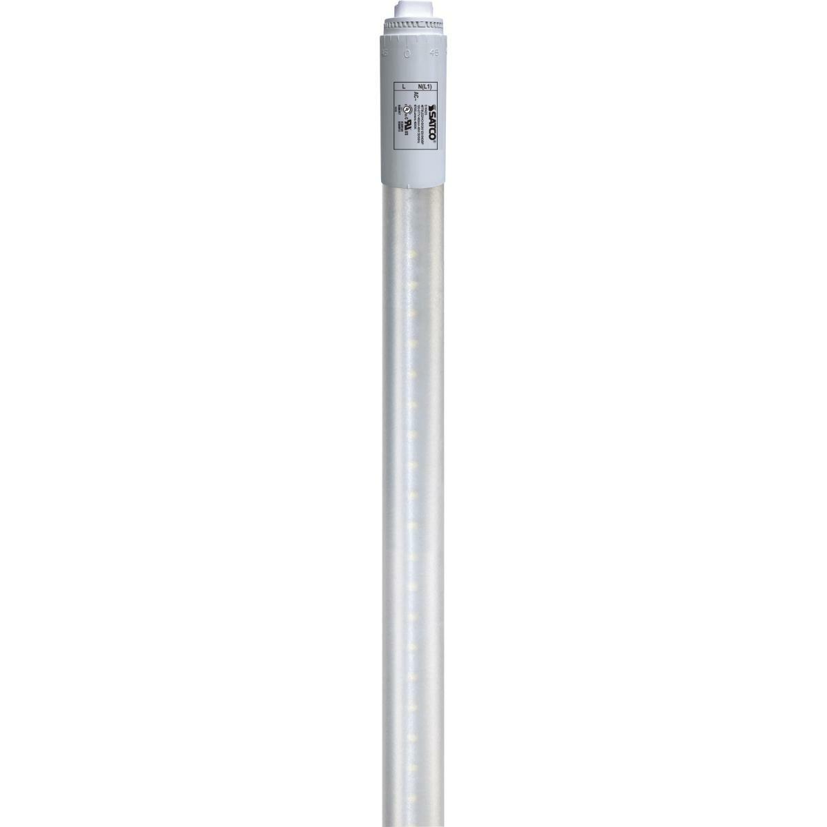 48-Watt T8 LED - 4000K - 6700 Lumens - 120-277 Volts - Double Side LED - Type B - Ballast Bypass - Single Ended-Wiring