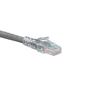 eXtreme 6+ SlimLine Patch Cord, CAT 6, 20-Foot Length, Grey