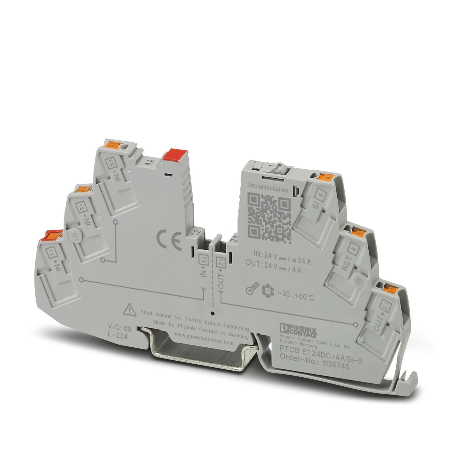 PTCB E1 24DC/4A SI-R Electronic Circuit Breaker