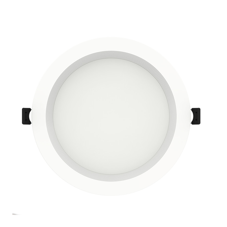 Recessed Downlights 1150 Lumens Wafer Edge-Lit 14W 6 Inches Round 90CRI Adjustable 2700/3500/4000/5000K 120V White Baffle