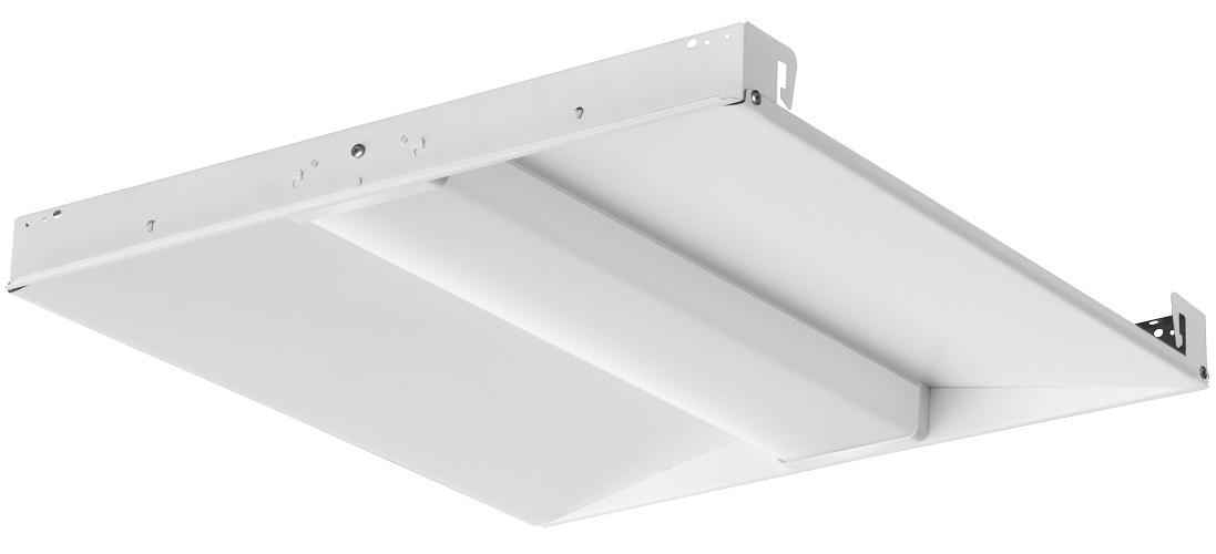 BLC 2X2 3300LM 40K 2ft x 2ft Center Basket LED Troffer, 3300 LM, 4000K