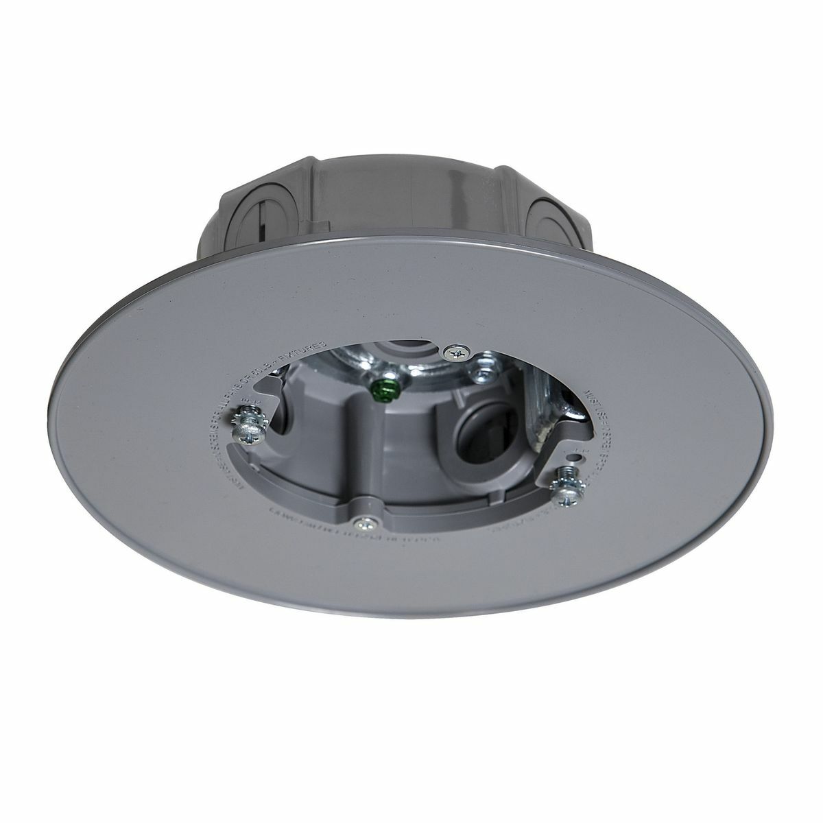 Ceiling Fan and Luminaire Box, Gray