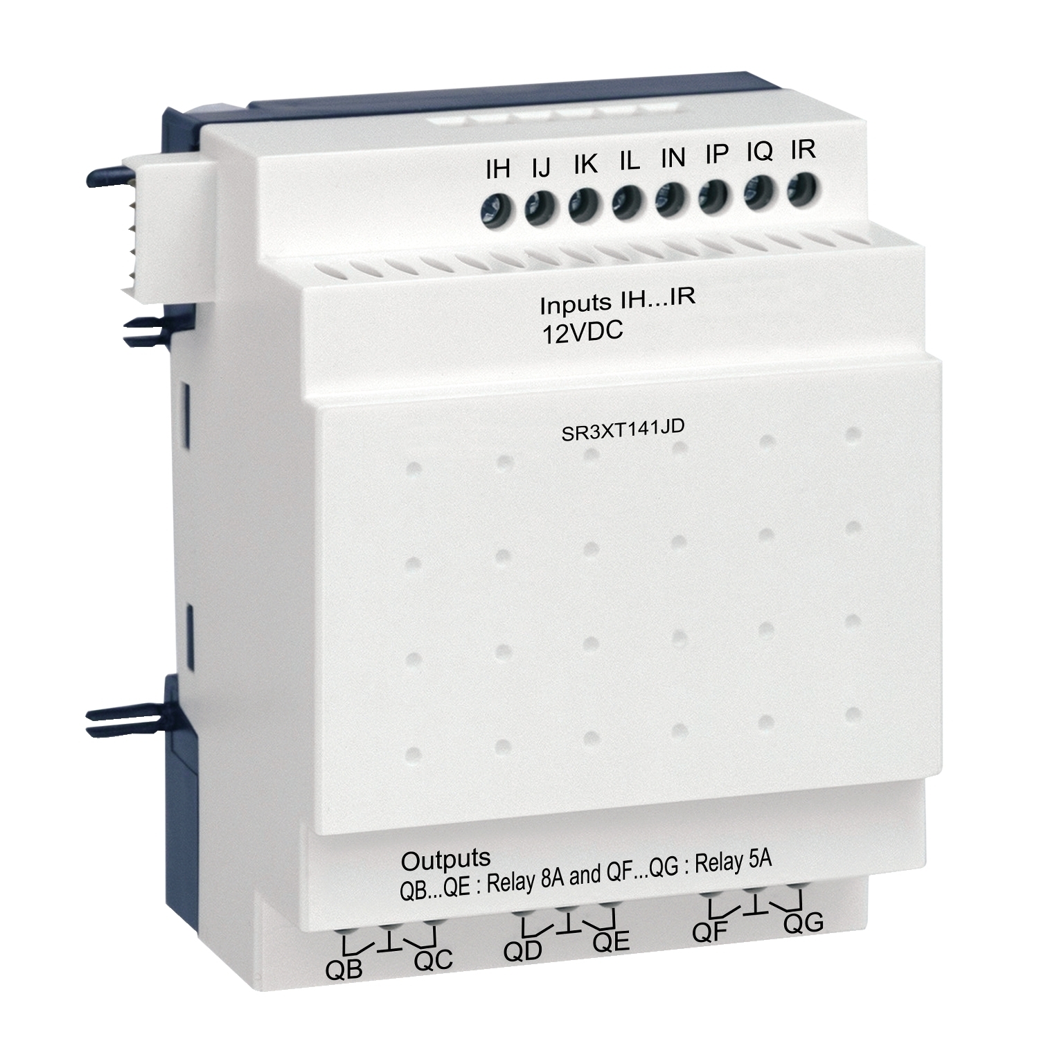 discrete IO extension module, Zelio Logic SR2 SR3, 14 IO, 12V DC