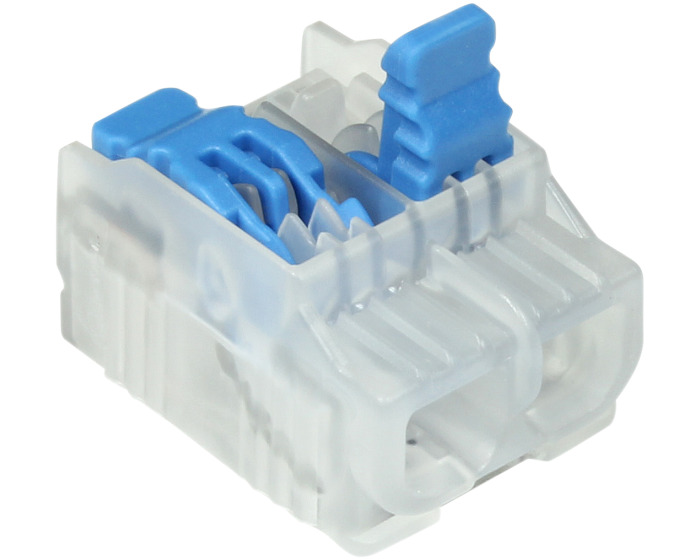 In-Sure Lever Wire Connector, L22 2-Port, 500/Jar