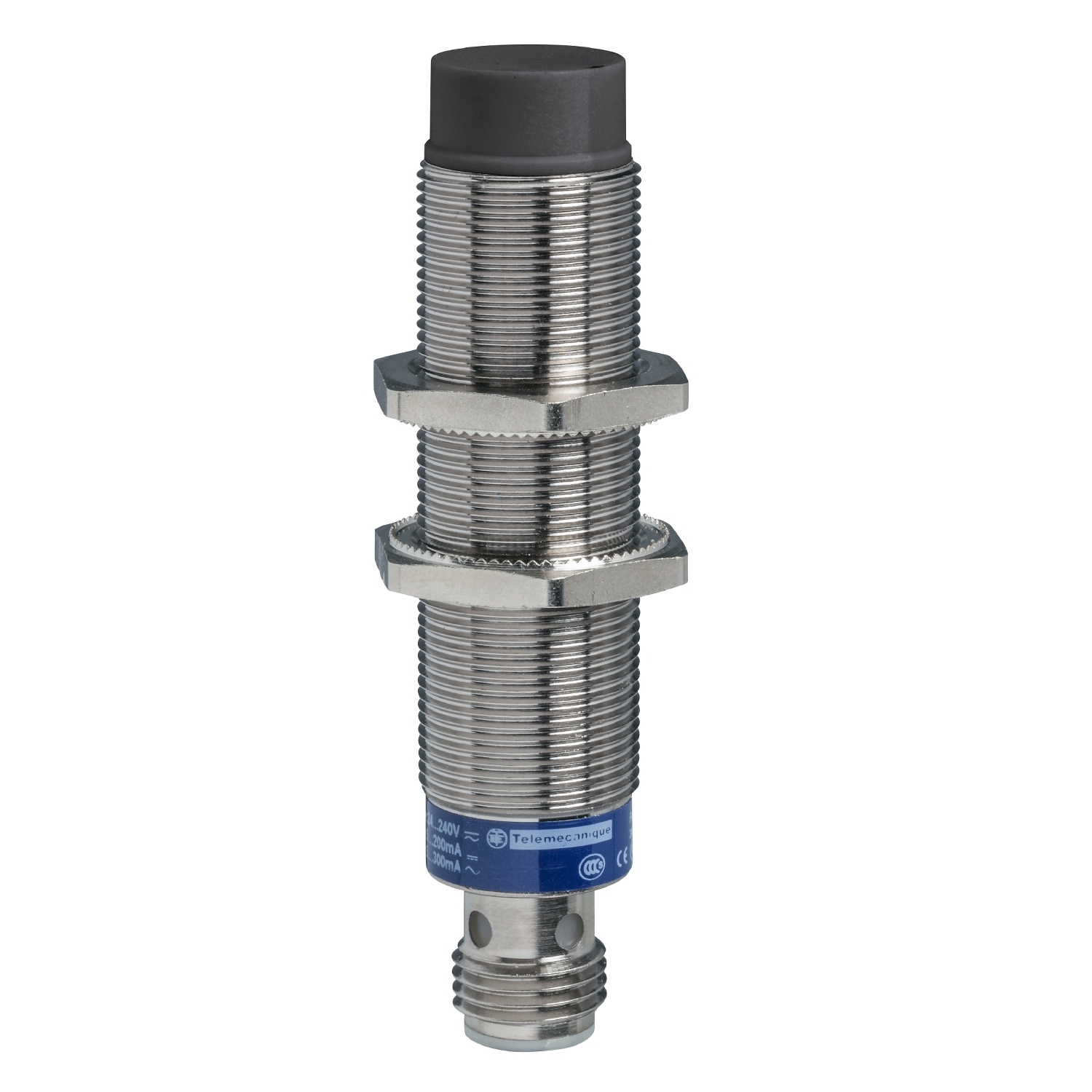 Inductive proximity sensors XS, inductive sensor XS6 M18, L72mm, brass, Sn12mm, 12...48 VDC, M12
