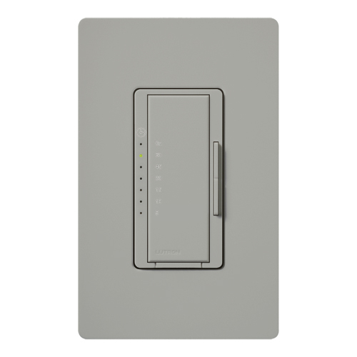 Maestro Countdown Timer, Single-pole, no neutral required, 120V/600W/VA (5A) in gray