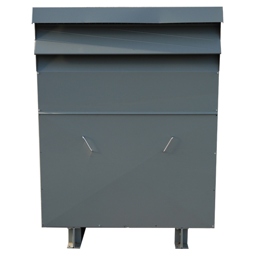 600V Class Three Phase DOE2016 and NRCan 2019 Compliant Energy Efficient Distribution Transformer, 480D PV, 208Y/120 SV, 500 kVA, 3PH, Aluminum Wound