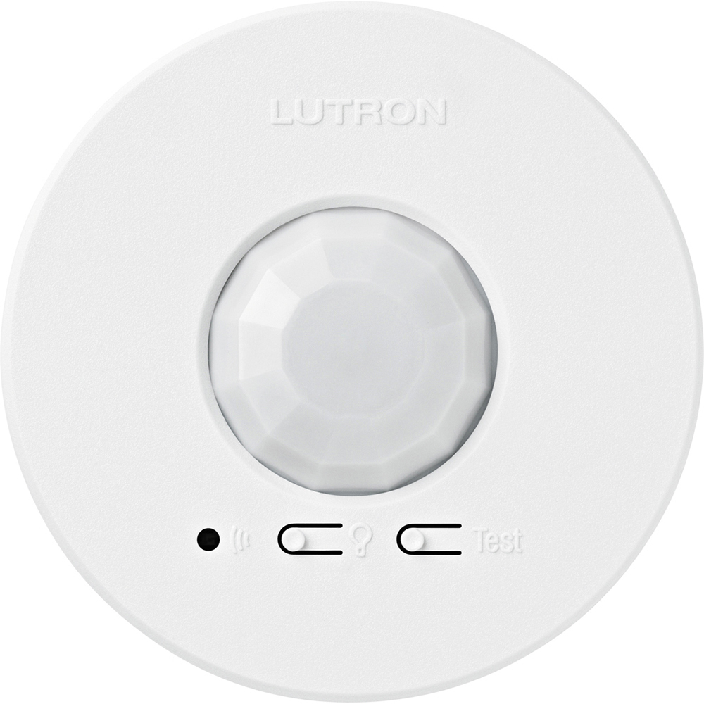 Radio Powr Savr Wireless Occupancy/Vacancy Sensor, Ceiling-mount, 434 MHz, White finish