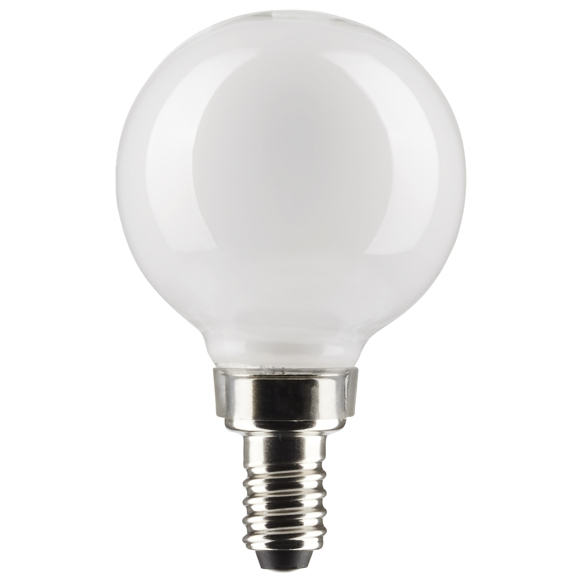 5.5 Watt G16.5 LED Lamp - White - Candelabra Base - 90 CRI - 4000K - 120 Volts