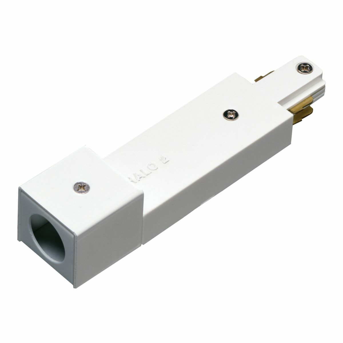 CONDUIT CONNECTOR, TWO CIRCUIT, WHITE