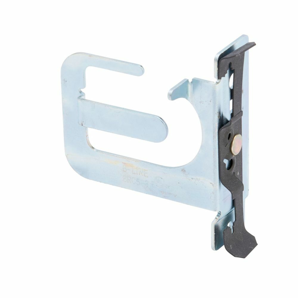 Eaton B-Line series cable support fasteners, Conduit and cable, 0.049lbs, Multi-run cable carrier for MC/AC cable, .38" Min, .44" Max mount size, .56" Min, 0.69" Max cable diameter, 25 lbs load capacity, 7 Max runs, Zinc plated