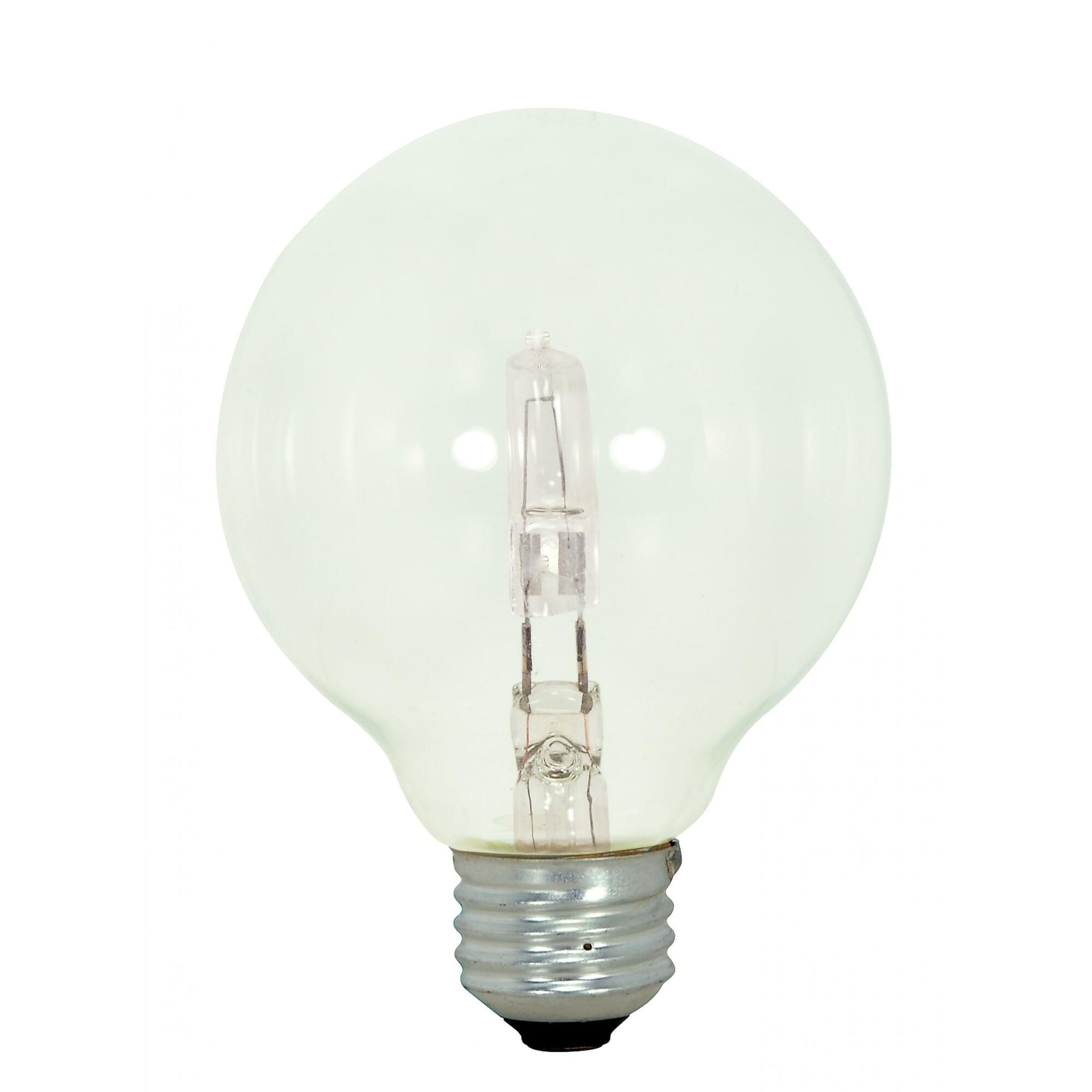 43 Watt - Halogen - G25 - Clear - 1000 Average Rated Hours - 750 Lumens - Medium Base - 120 Volt