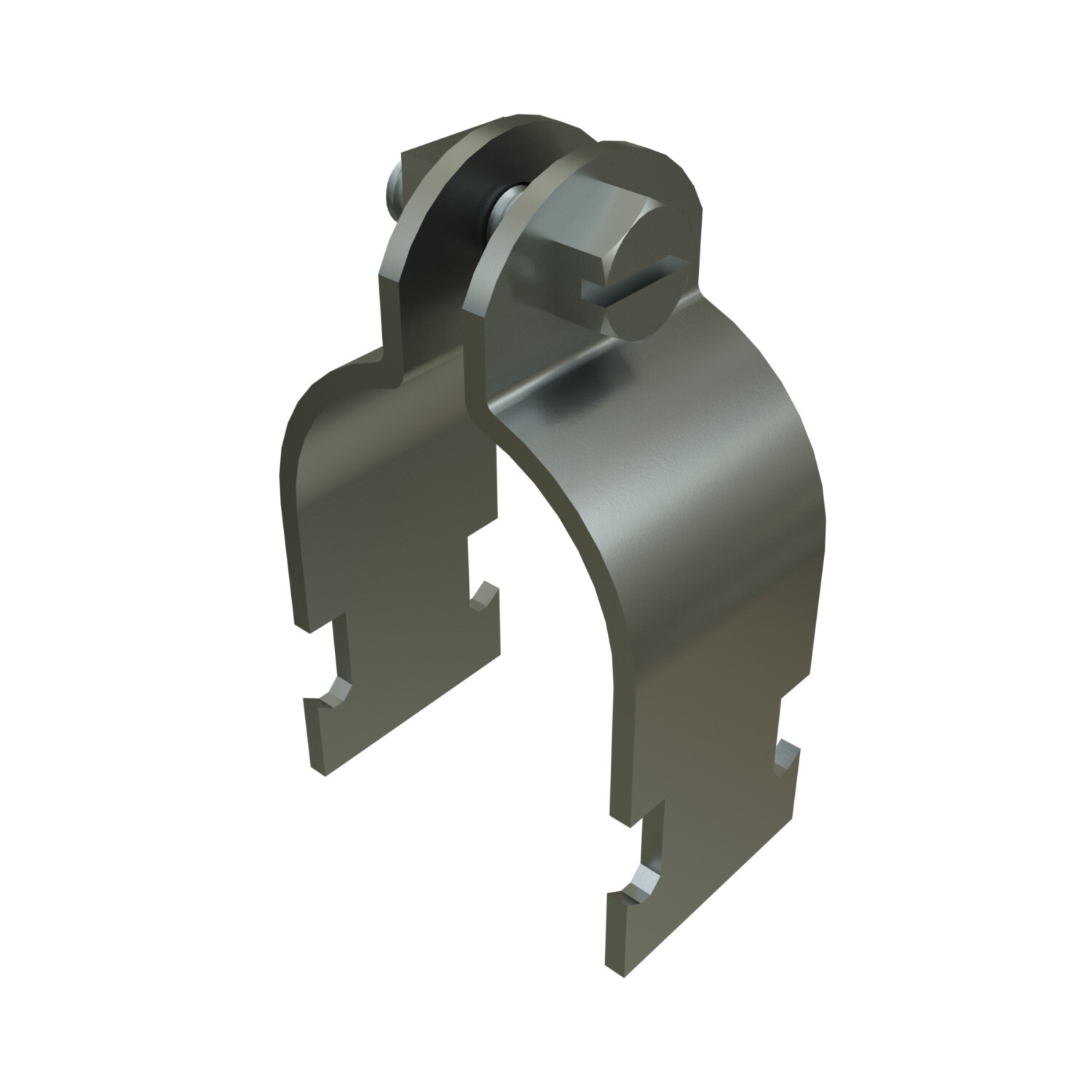 UNISTRUT EMT CLAMP, 3/4", 1-1/4"x 2.27"x 2", ASSEMBLED, EG