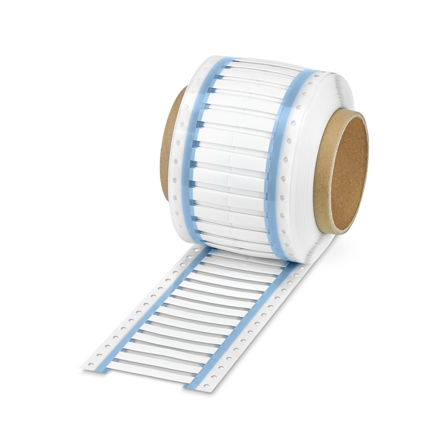 WMS 4,8 (30X9)RL Shrink Sleeve Roll, White, Unlabeled