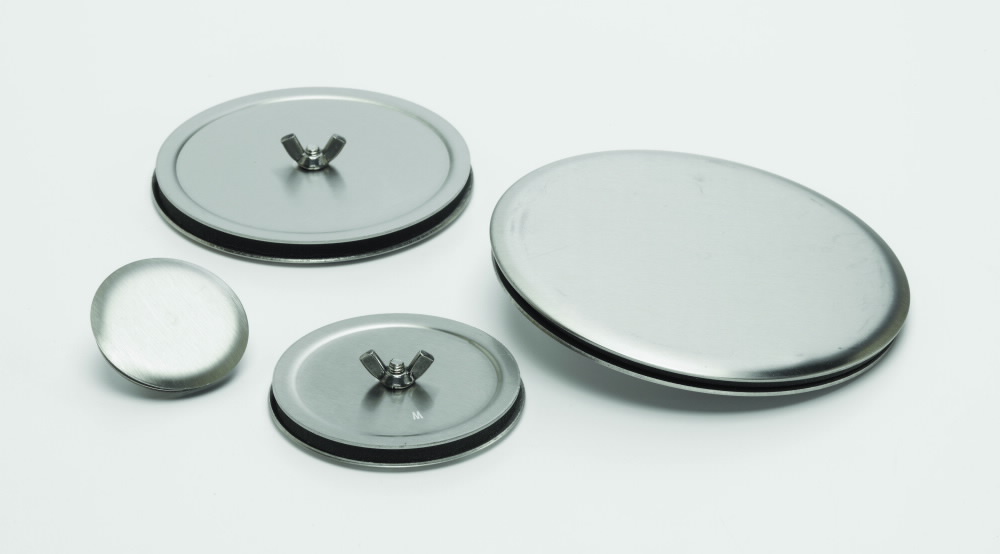 Eaton B-Line series other enclosure accessories, ANSI 61 gray polyester powder coated, 1-1/2 inch, Protects openings, pushbuttons and conduit openings, Stainless steel, Oil-tight Hole seals, Hole seals