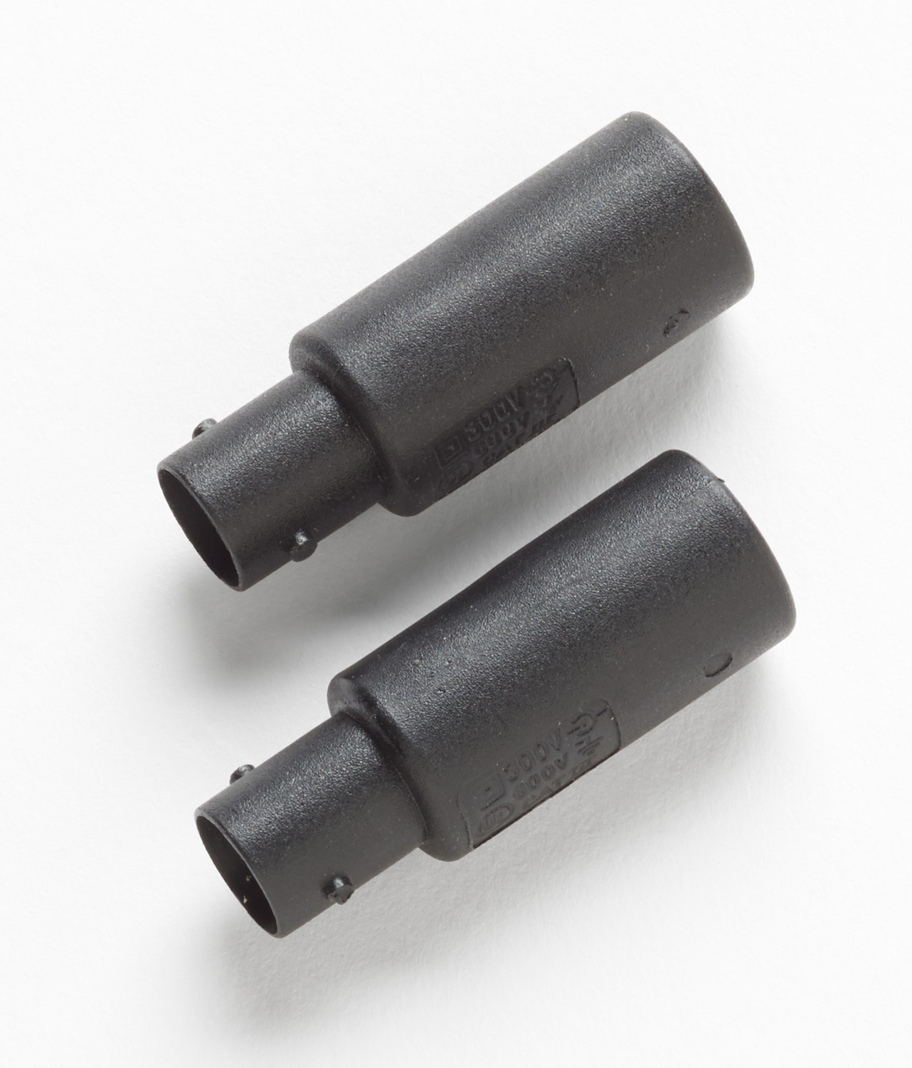 External vibration sensor has 90-degree head, high-power magnet, rugged mil-spec connector, 7ft coiled cable, and calibration certificate.  Use with FLUKE-805 and 805 FC Vibration Meters in hard-to-reach places or on threaded vibration mounting holes