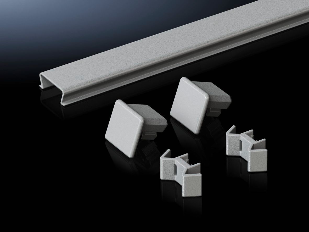 TS Baying cover, top, for D: 1200 mm, Plastic, RAL 7035