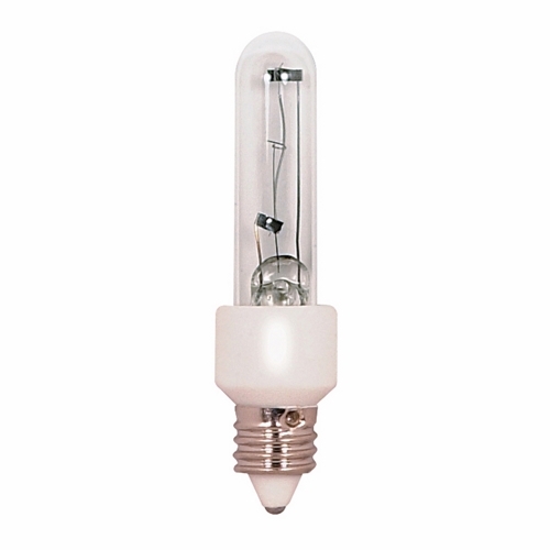 Halogen Xenon Speciality Lamp, Designation: KX60CL/3M/MC, 120 V, 60 WTT, T3 Shape, E11 Mini Cand Base, Clear, CC-8 Filament, 3000 HR, Lumens: 960 LM Initial, 2-5/16 IN Length, 3/8 IN Diameter