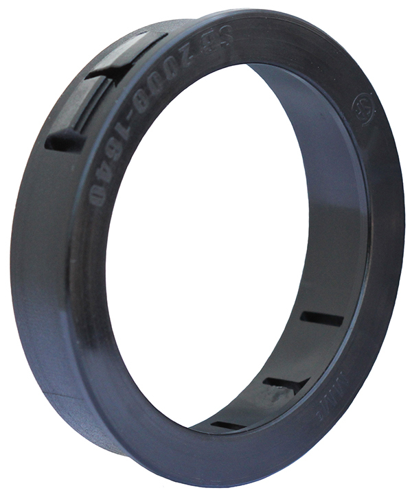 Knockout Bushing, 1-1/2 in. Size, Nylon material, Snap In mounting, +105 DEG C temperature rating