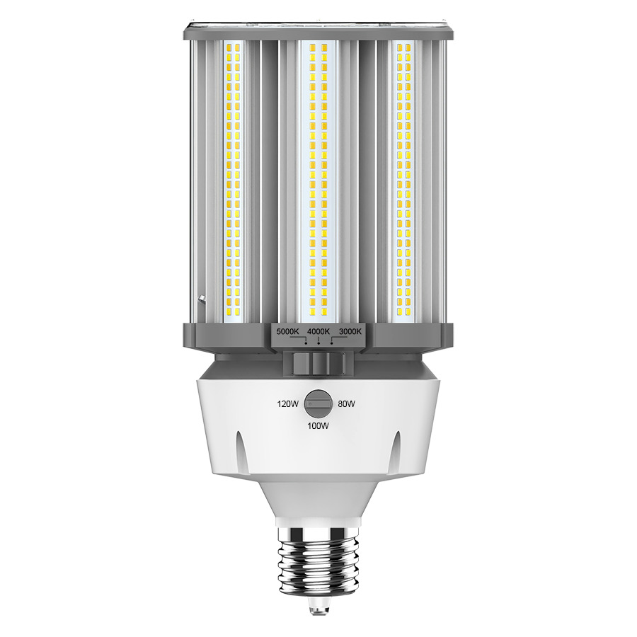 HID POST TOP 5-pin Inches CRI80 TYPE B 120/100/80W 3000k/4000k/5000k CCT EX39