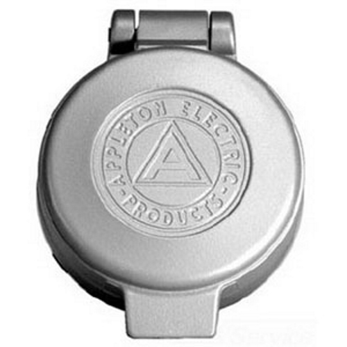 Receptacle Spring Cover; 100/150 Amp, 600 Volt AC, 250 Volt DC