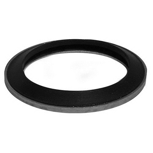 Liquidtight Sealing Gasket, 4 inch, Steel Ring/Neoprene Gasket, Zinc Electroplated
