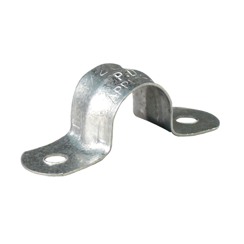 1-1/2 IN EMT 2-HOLE PIPE STRAP