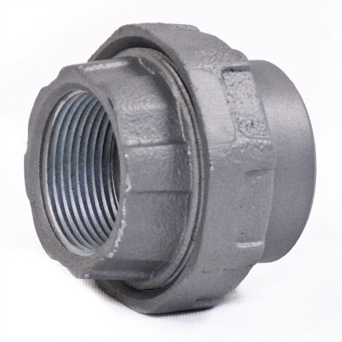 Rigid/IMC Conduit Union, 4 inch, Malleable Iron, Female x Female