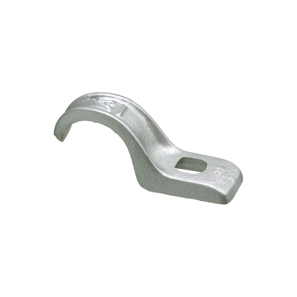 3/4" 1-Hole Malleable strap for RIGID conduit